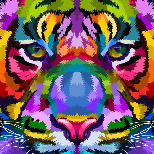 Tigru multicolorat