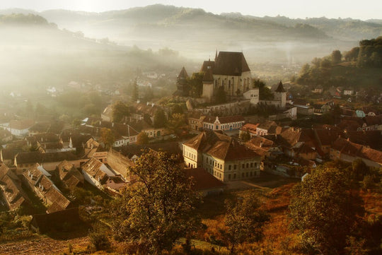  Dimineata de toamna la Biertan