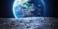 Tablou Canvas - Luna in Univers