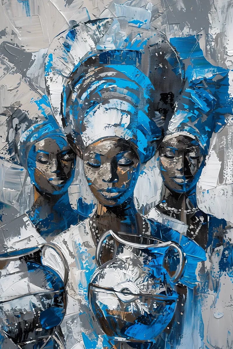 Tablou Canvas - Afro 87 Eleganta Moderna