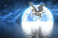 Tablou canvas - Unicorn 3D.