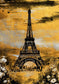 Tablou Canvas - Gold&Black Eleganta Timeless