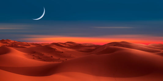 Noaptea in desert