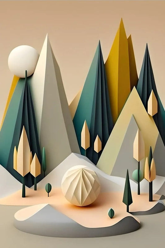 Tablou Canvas - Eleganta 3D Abstracta 68