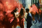 Tablou Canvas - Dans Abstract Trei