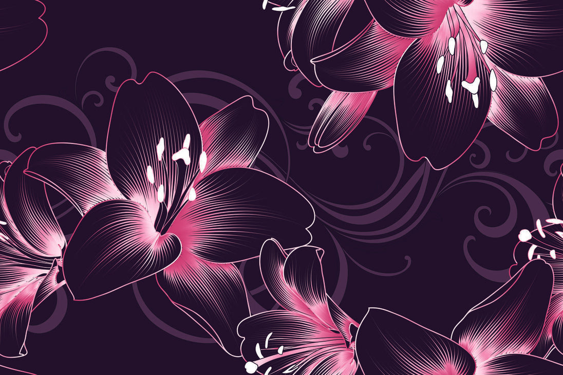 Floare Amaryllis abstracta 2