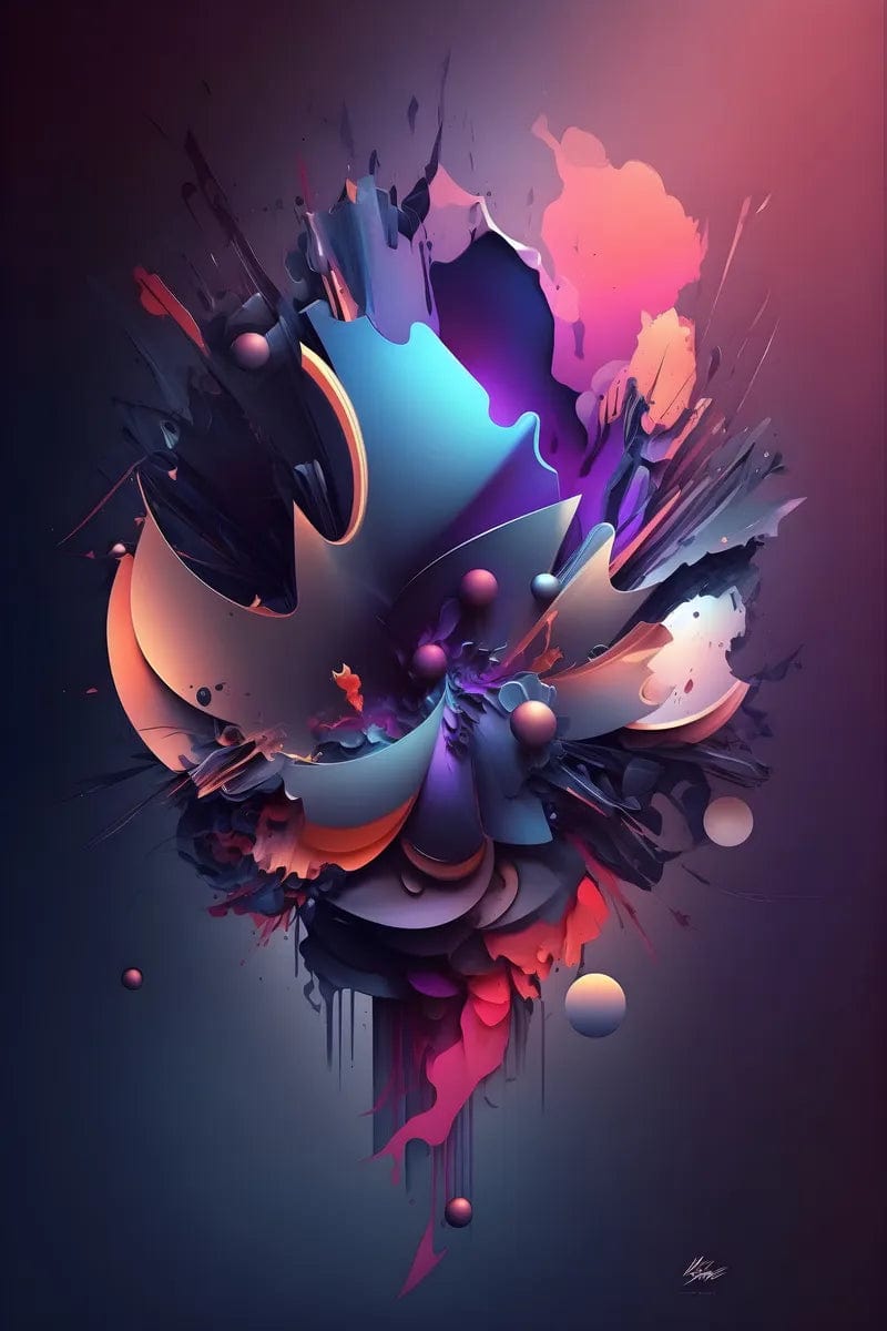 Tablou Canvas - Abstract 3D 37