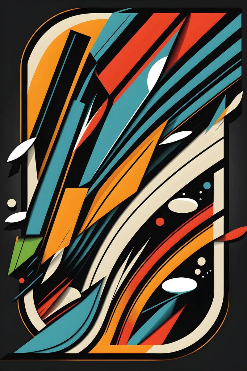 Tablou Canvas - Abstractie 3D Eleganta