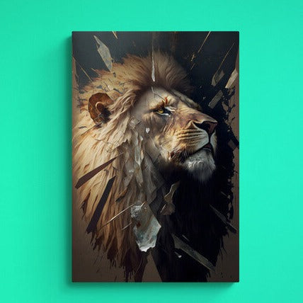 Tablou canvas - Abstract lion