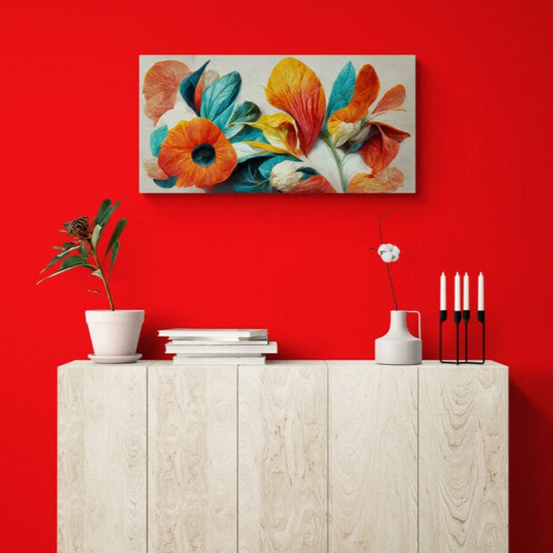 Tablou Canvas - Abstract floral elegant