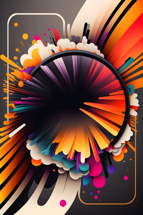 Tablou canvas - Abstract multicolor
