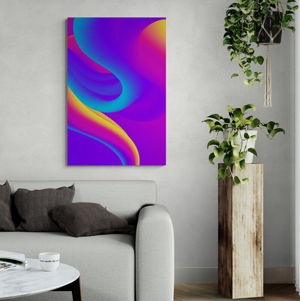 Tablou canvas - Abstract ondulat