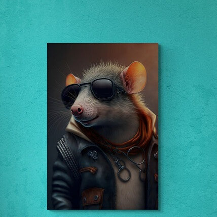 Tablou canvas - Cool rat