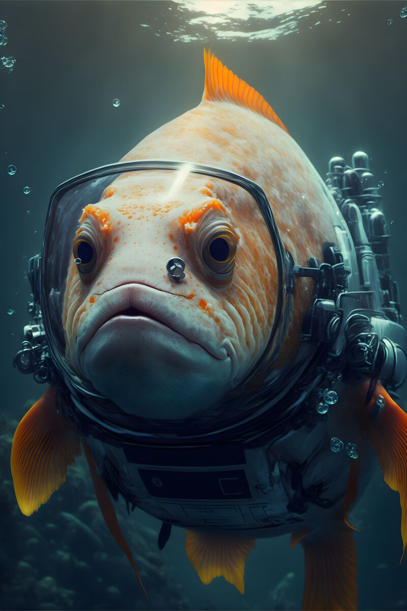 Tablou canvas - Astro-fish