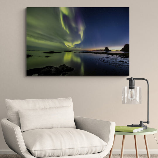 Tablou canvas - Aurora boreala 3