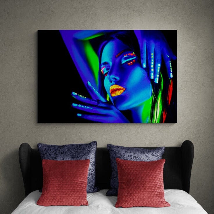 Tablou canvas fluorescent - Chip color