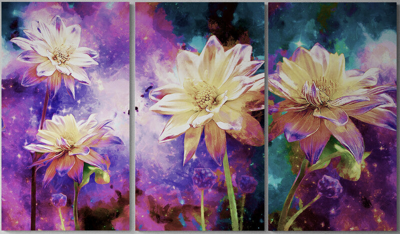 Trio Flori cosmice