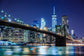 Tablou Canvas - Brooklyn Bridge Elegance