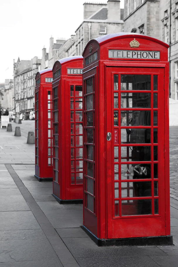 Tablou canvas - Cabina telefonica londoneza
