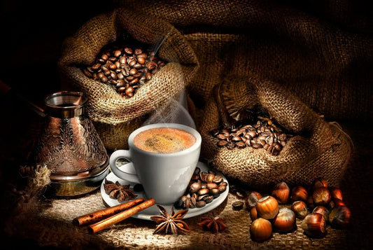 Tablou Canvas - Cafea Infierbantata