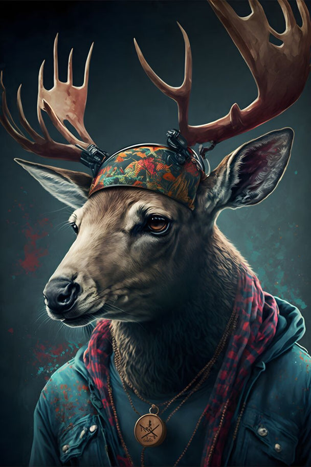 Tablou canvas - Cool deer