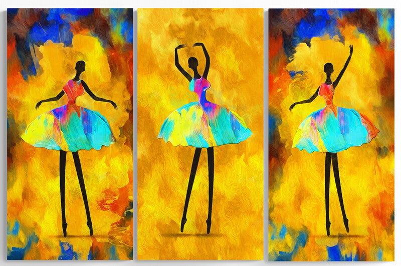 Trio balerina abstracta