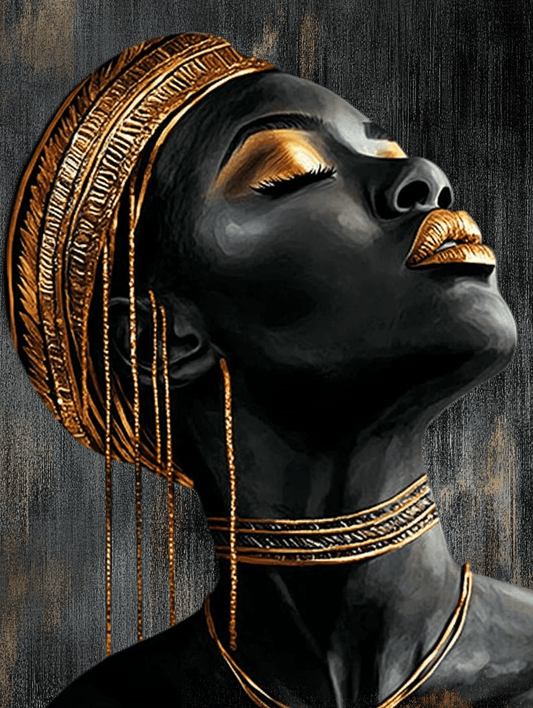 Tablou Canvas - Eleganta Africana