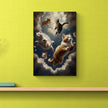 Tablou canvas - Flying cats