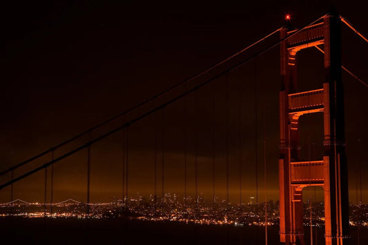 Tablou Canvas - Eleganta Podului Golden Gate
