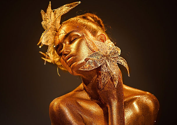 Tablou canvas - Golden woman
