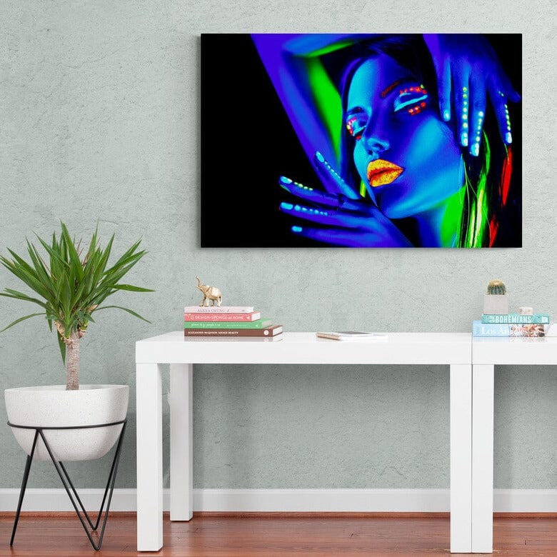 Tablou canvas fluorescent - Chip color
