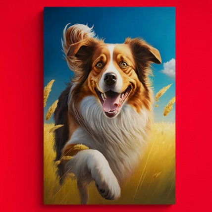 Tablou canvas - Happy dog