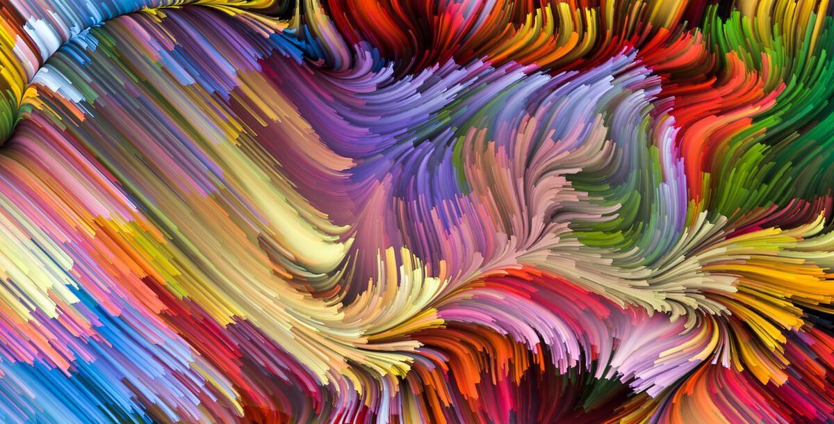 Tablou Canvas - Ilustratie multicolor