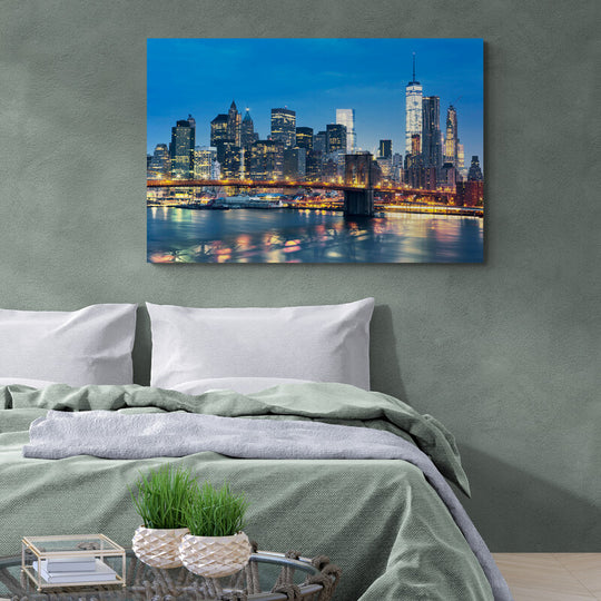 Tablou canvas - Luminilie New York-ului