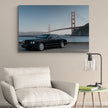 Tablou canvas - Masina in fata Golden Gate Bridge