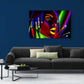 Tablou Canvas fluorescent - Machiaj color