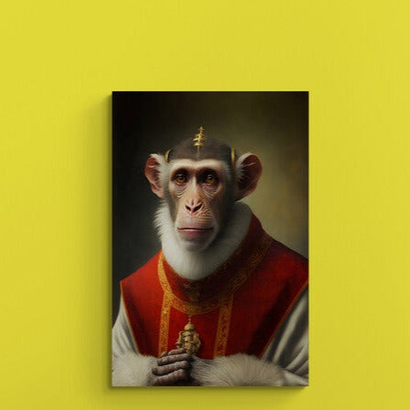 Tablou canvas - Monkey Pope