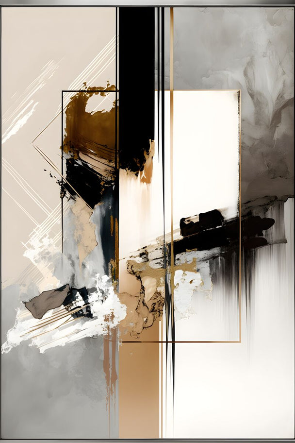 Tablou canvas - Monochromatic gold