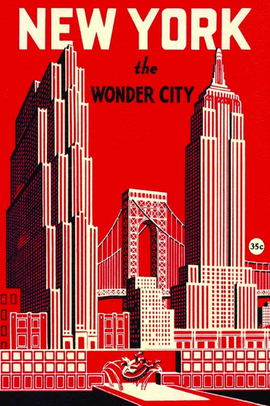 Tablou Canvas - New York Retro Elegance