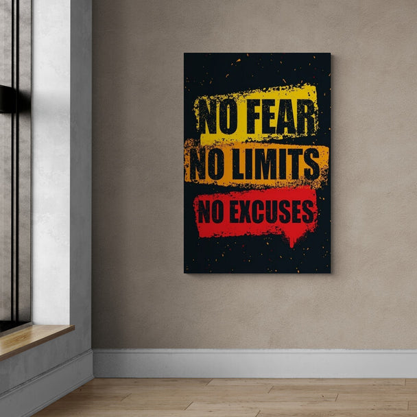 Tablou canvas - No fear, No limits