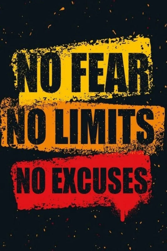 Tablou Canvas - No Fear No Limits
