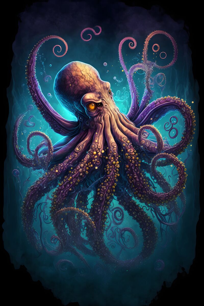 Tablou canvas - Octopus