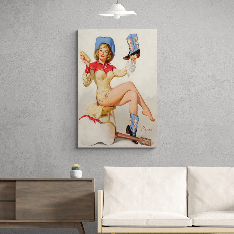 Tablou canvas - PIN UP 08