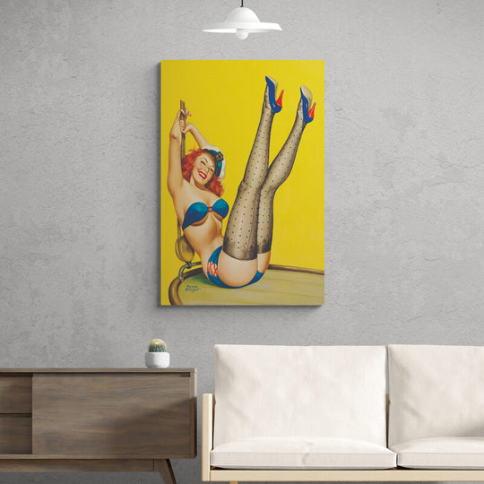 Tablou canvas - PIN UP 10