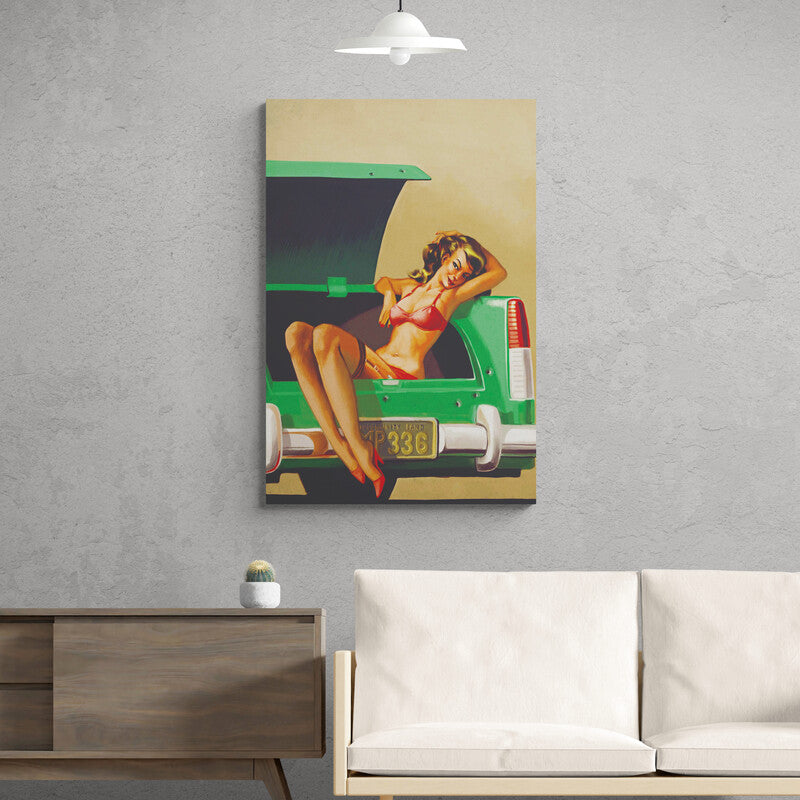 Tablou canvas - PIN UP 20