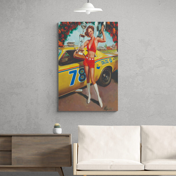 Tablou canvas - PIN UP 21