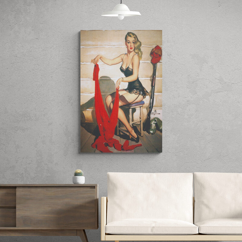 Tablou canvas - PIN UP 30