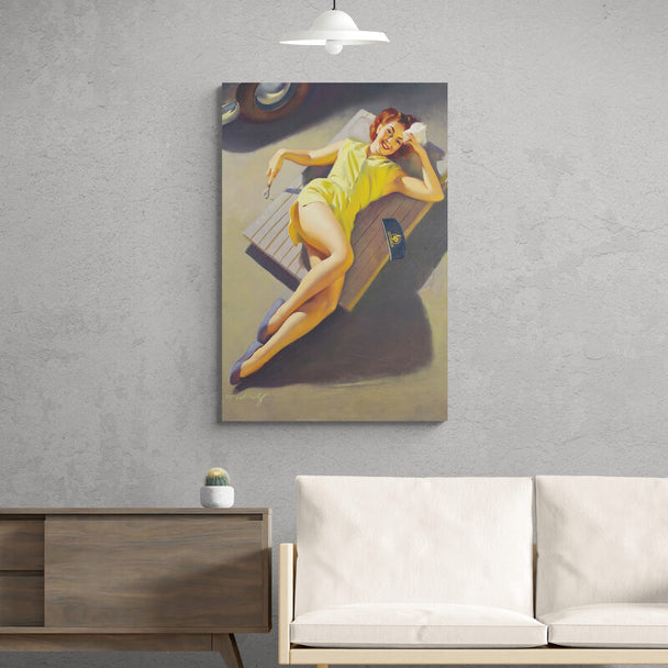 Tablou canvas - PIN UP 33