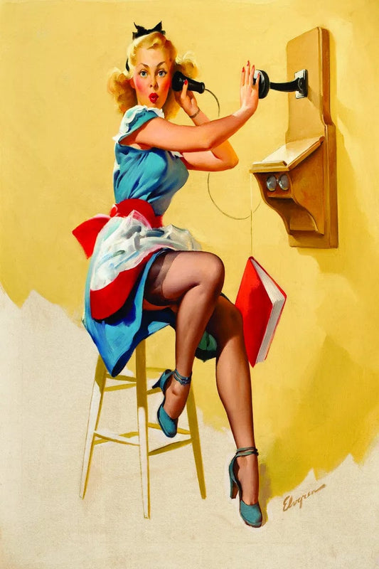 Tablou Canvas - PIN UP 40 Elegant