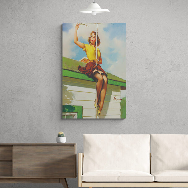 Tablou canvas - PIN UP 45